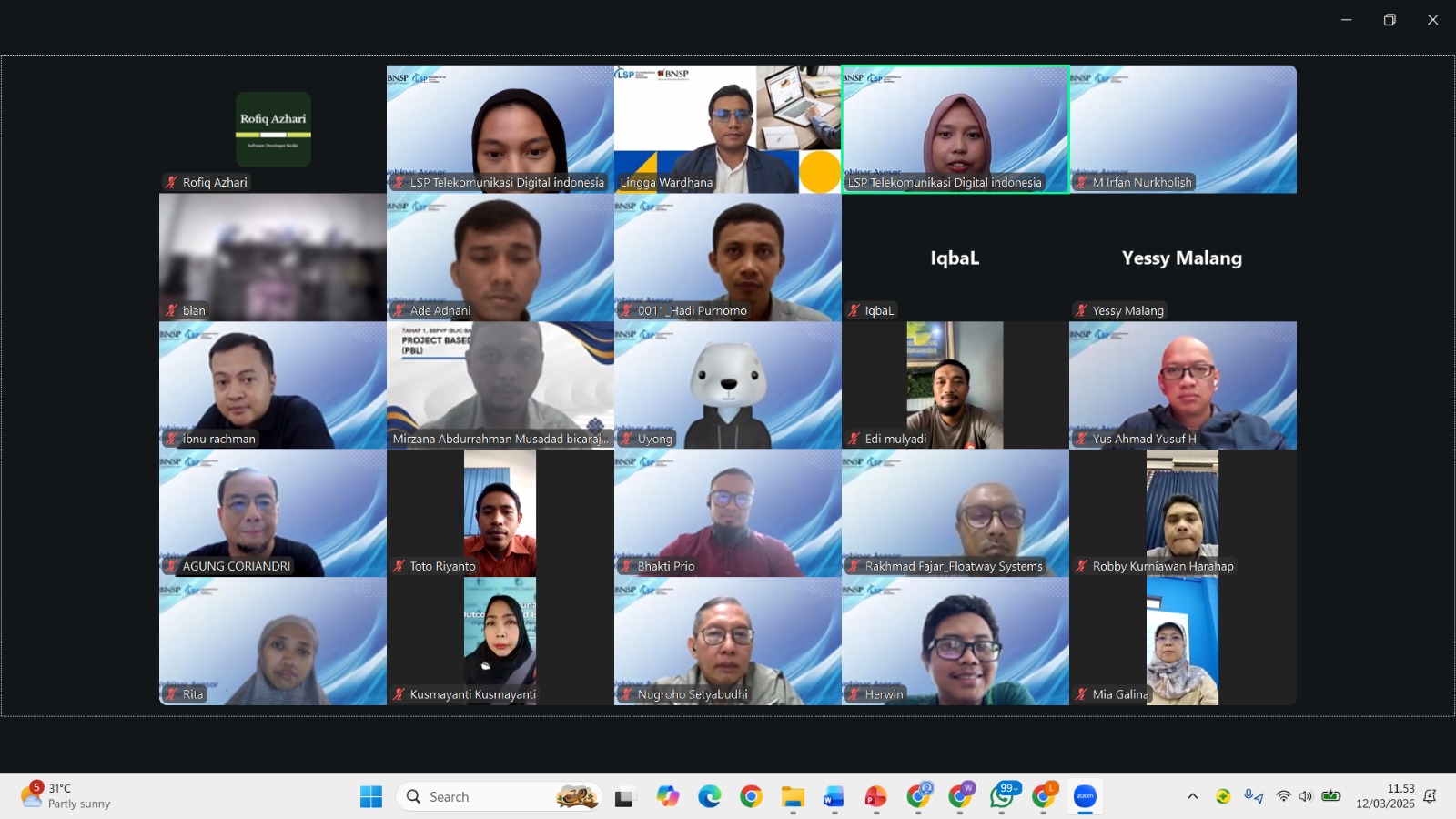 Webinar: Menjadi Asesor Kompetensi Bidang Internet of Things (IoT), Data & Artificial Intelligence (AI)